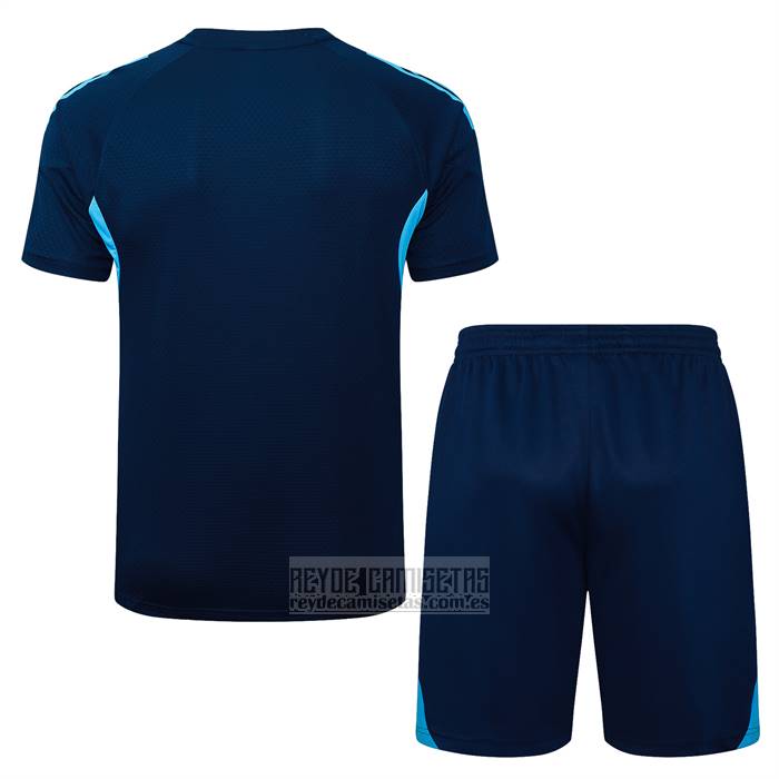 Chandal del Arsenal Manga Corta 2025-2026 Azul - Pantalon Corto